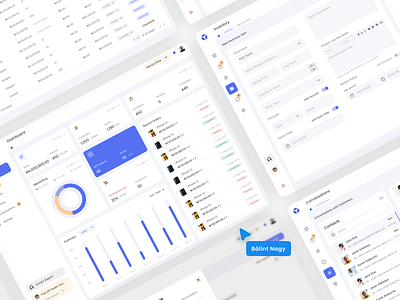 Gridle - an inventory management tool app clean clean dashboard crm dashboard design inventory inventory management management order app order management saas software stats ui user interface ux ux ui webapp webdesign