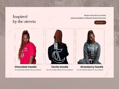 Photography and Fashion Website design product design ui uiux ux web design webdesign