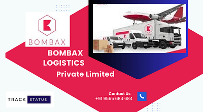 Bombax Logistics courier graphic design ui