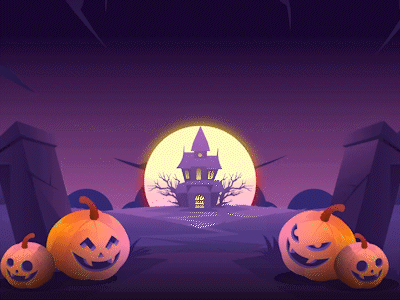 Halloween 2danimation after affects after effects animation aftereffects animation design illustration motion animation motiongraphics ui