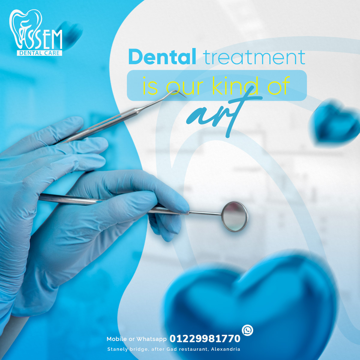 Innovative dental treatments design. by Marklinica on Dribbble