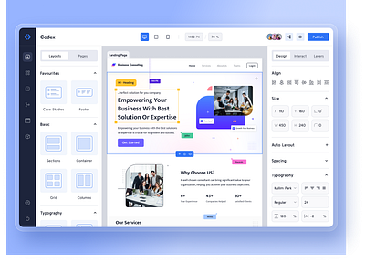 No-Code Website Builder builder components dashboard drag and drop elements no code no code builder no code platform page builder saas saas website builder ui design web build web builder webflow website builde widget