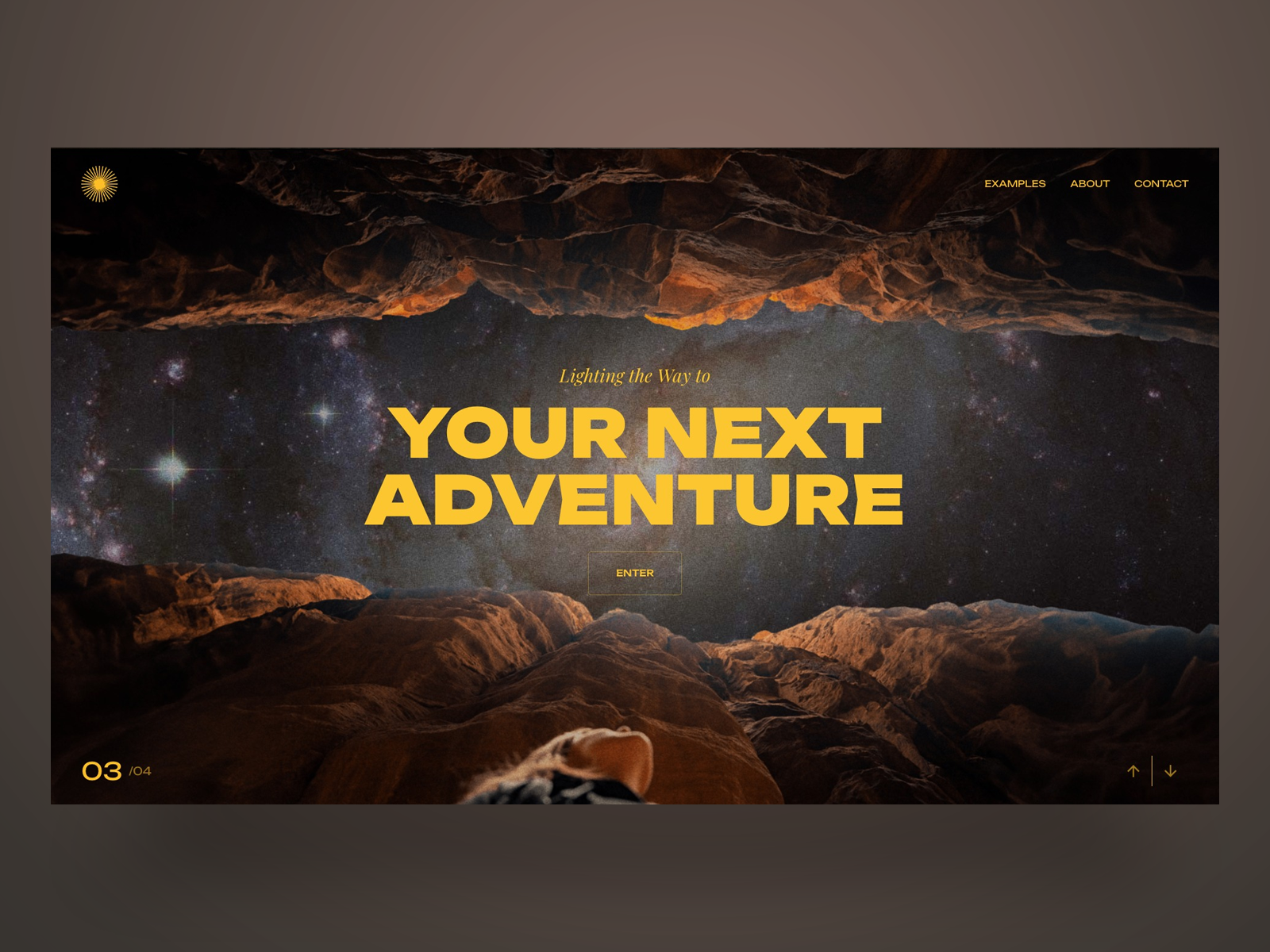 Starry Night Parallax Zoom Effect Slider by Slider Revolution on Dribbble