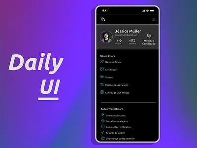 #DailyUI app dailyui figma iphone4 user userprofile