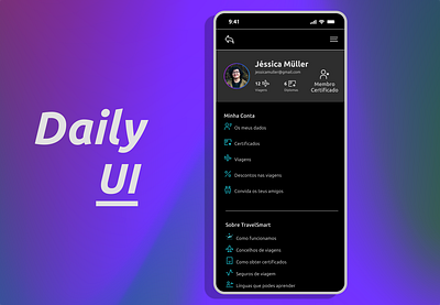 #DailyUI app dailyui figma iphone4 user userprofile