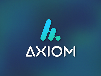 AXIOM Logo Design app branding design graphic design logo typography