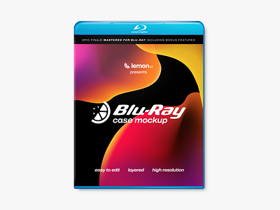 Blu-Ray Case Mockup adobe blu ray bluray case disc exclusive jewel mockup mockups packaging photoshop presentation psd