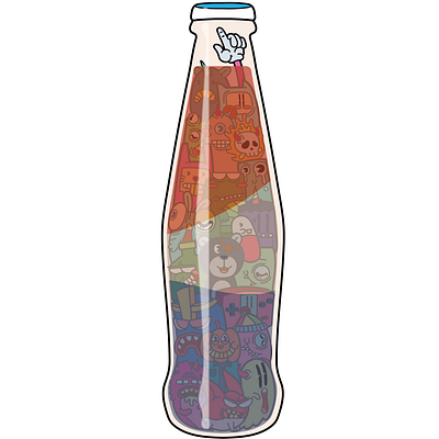 Soda Doodles branding design graphic design illustration vector