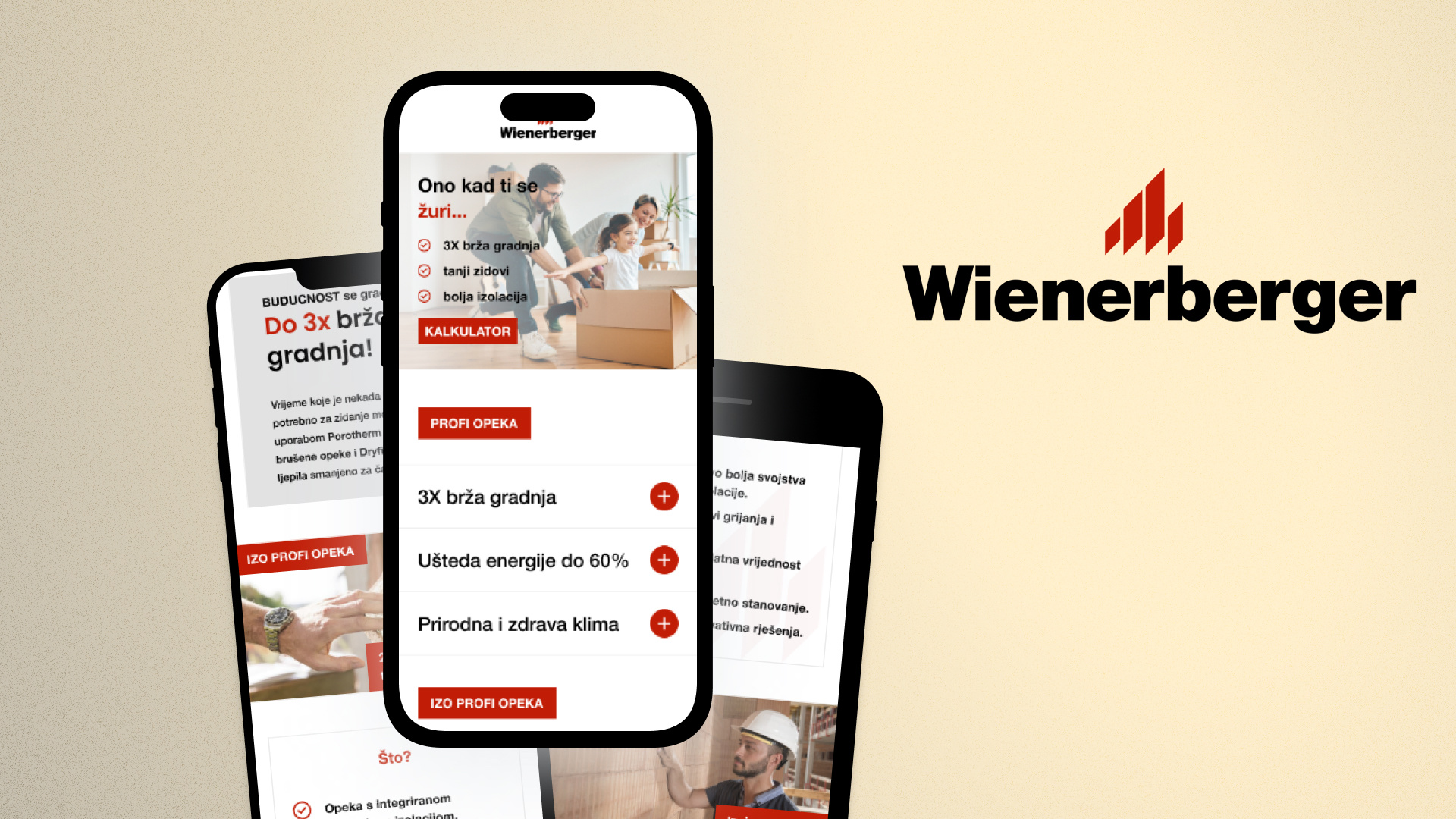 Landing page for comapny