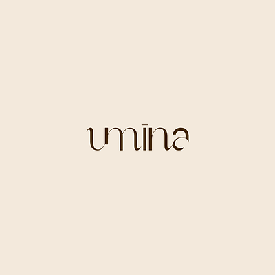 Umina Cosmetic Brand Identity brand brand identity branding graphic design logo