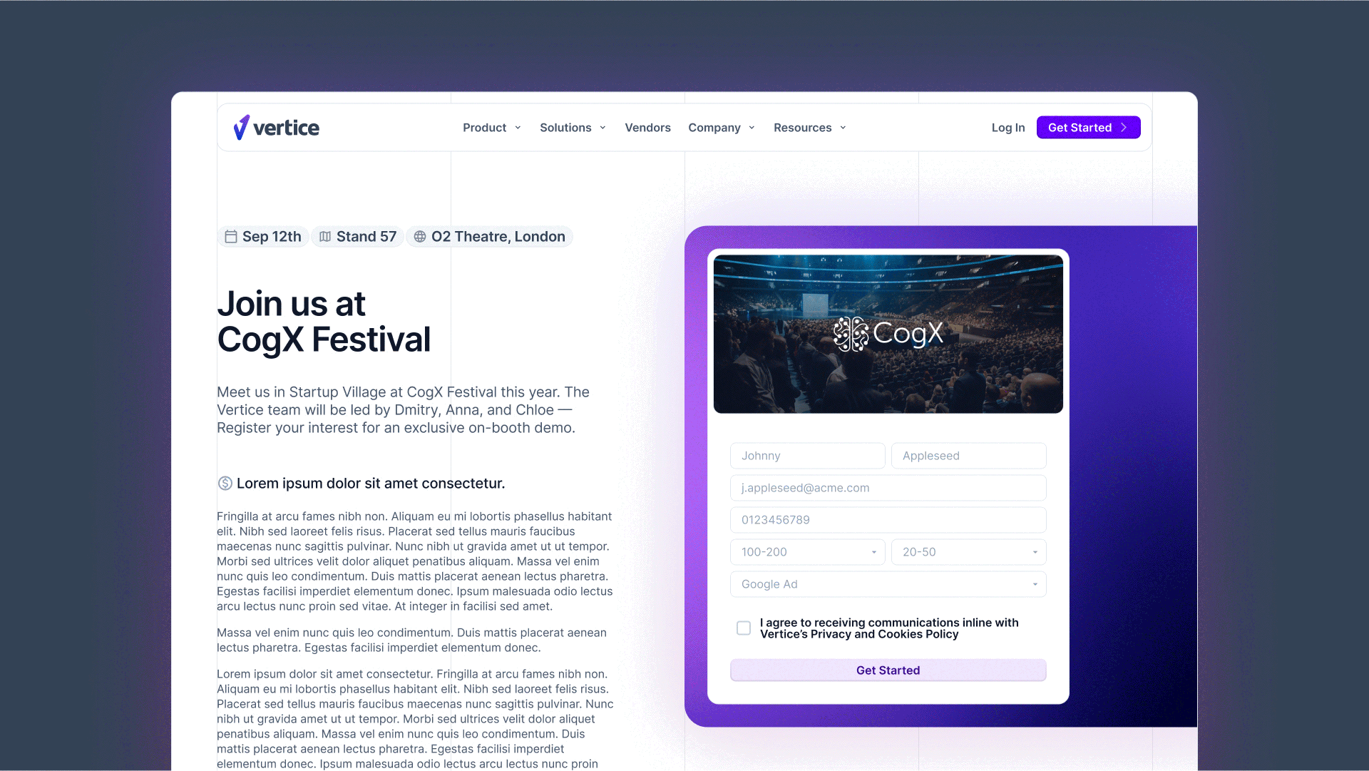 New Events Webpage 🎉 events figma mui tokens website