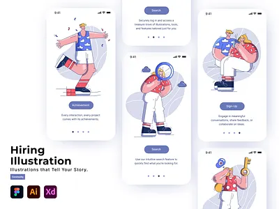 Hiring Illustration 2d art character design concept art digitalart illustration