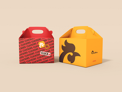 Crispy Goodness, Every Bite: Cluckers Branding Delight! box brand consultant brand design brand identity brand strategy branding branding company byindustria creative agency design fast food food packaging graphic design industria industria branding logo logo design packaging packaging design restaurant