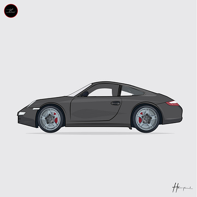 Car illustration in adobe illustrator cc car creative flat design flatdesign graphic design illustration vector vectorart vectorcar