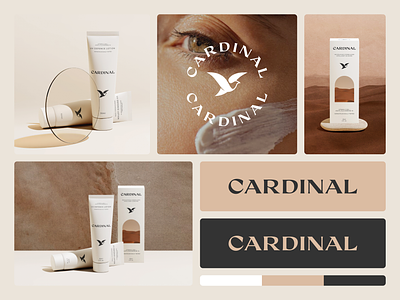 Brand identity & packaging for Cardinal brand design branding graphic design identity identity design logo logo design skincare