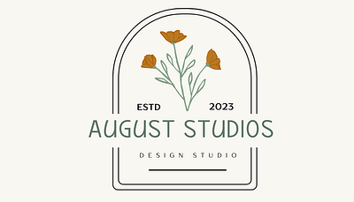 Logo design for design studio branding logo