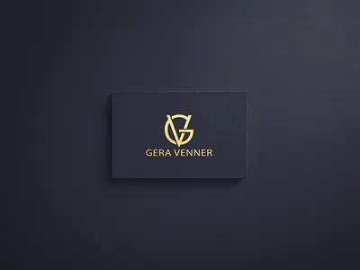 LETTER G+V LOOG DESIGN brand busines design fashion letter lettermonogram logo monogram