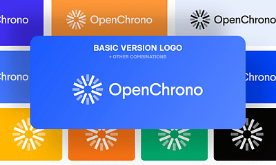 Openchrono NFT watch marketplace Branding brand branding graphic design logo marketplace