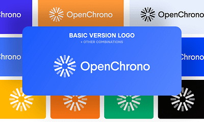 Openchrono NFT watch marketplace Branding abstract logo blockchain logo circular logo colors logo crypto branding crypto logotype defi branding defi logo futuristic branding futuristic logo logo logotype marketplace logo modern brand identity modern logo tech branding tech company logo tech visual identity technology logo vibrant logo