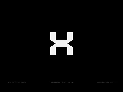 letter H logo branding crypto design graphic design letter h logo letter logo logo logo design logotype modernism vector