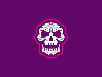 SKULLY branding day of the dead dead design esports football illustration illustrator logo mascot skull sports
