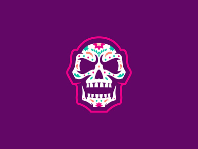 SKULLY branding day of the dead dead design esports football illustration illustrator logo mascot skull sports