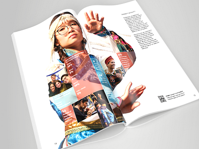 Annual Report for Stevenson High School 2023 branding data visualization editorial design graphic design infographics