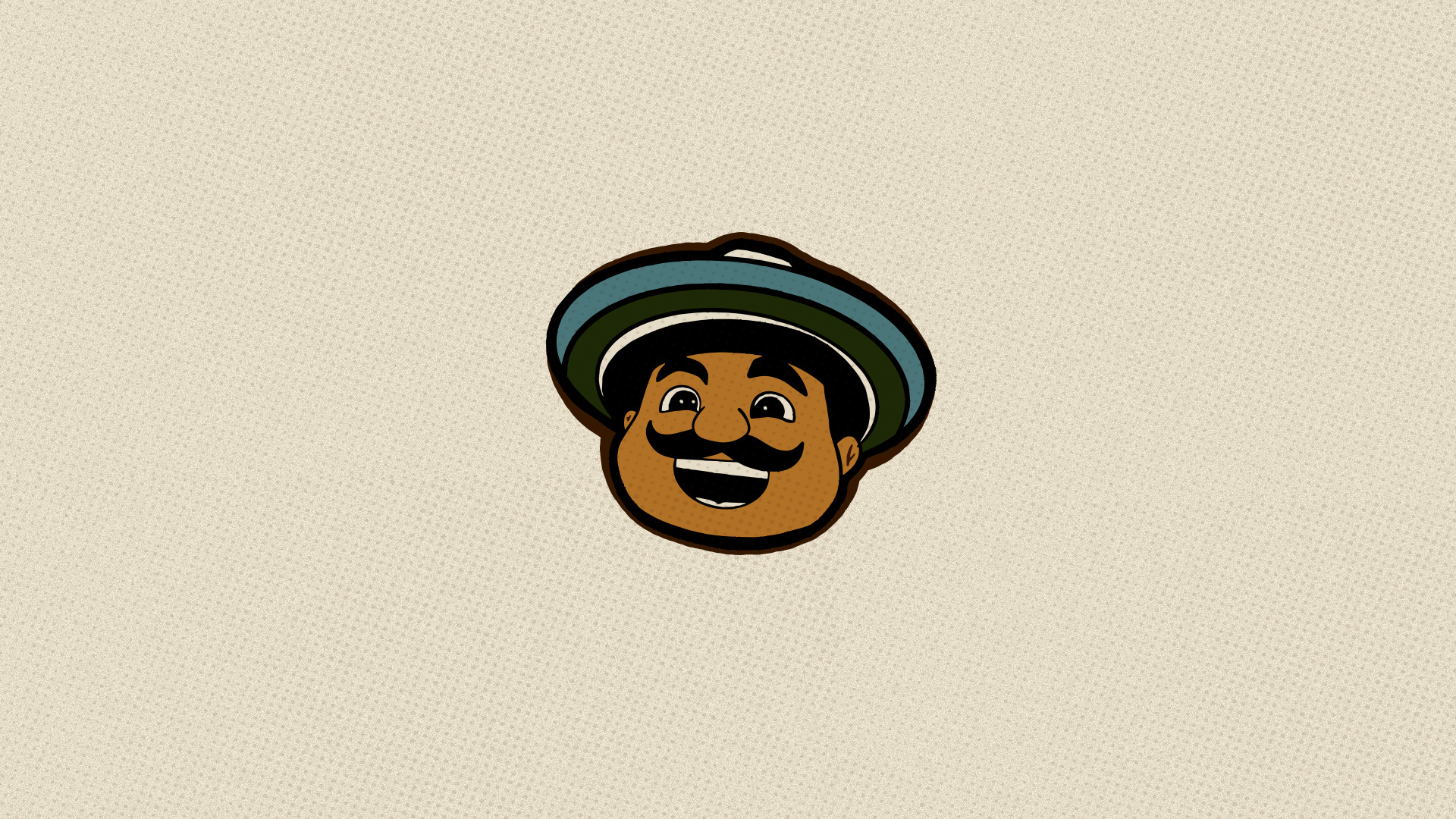 Que Pasa! branding brown pride fun head icon iconography logo logo icon logobrand mexican mexican pride orale sharpie sombrero