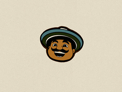 Que Pasa! branding brown pride fun head icon iconography logo logo icon logobrand mexican mexican pride orale sharpie sombrero