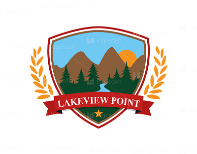 Lakeview Point logo logo art