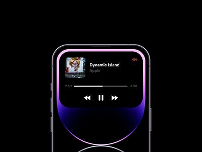 Music Player animation app design apple dailyui dynamic island mobile app music player product design uiux