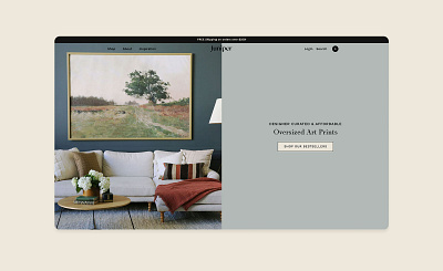 Juniper Print Shop | Web Design (Shopify) ecommerce interactive shopify web design