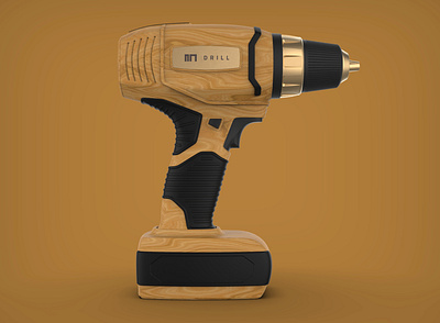 0002 • drill branding design industrial design rendering