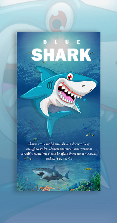 BLUE-SHARK animation graphic design