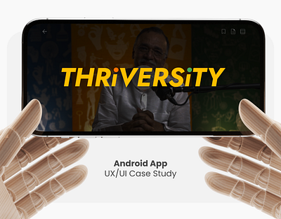 Thriversity | Harappa android app learning library lms mobile ui ux design