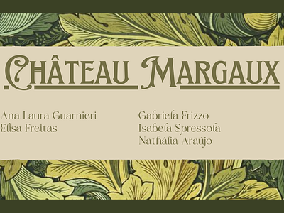 Château Margaux design graphic design illustrator logo portifolio wine