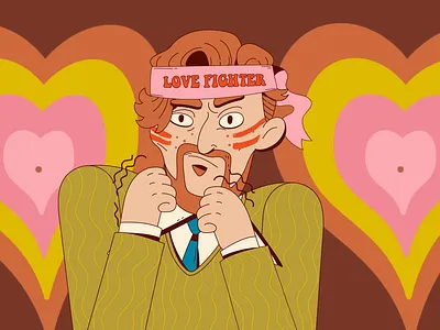 "Love of my life" contest 2d 2d character animation charcterdesign framebyframe illustration vector