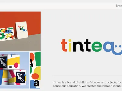 Tintea (Brand identity) branding