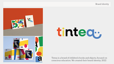 Tintea (Brand identity) branding