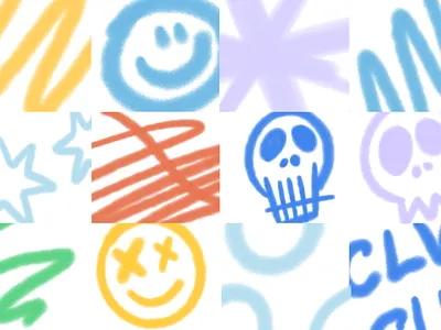 ColourWear branding digital design graffiti iconography illustration outdoor sports