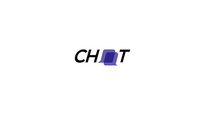Chat Logo animation 2d animated logo animation branding custom intro logo logo animation logotype motion motion graphics