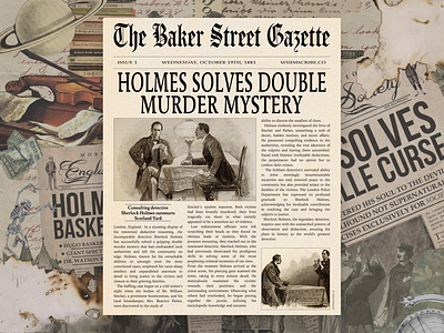 Baker Street designs, themes, templates and downloadable graphic elements on Dribbble