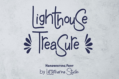 Lighthouse Treasure Font typography