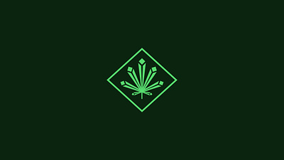 Crystal Jams - Logo & Visual Identity brand branding cannabis design graphic design identity illustration logo logo design simple vector visual design visual identity