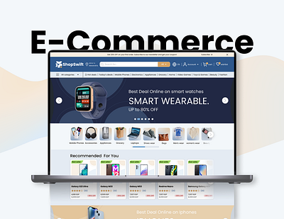 E-commerce website design figma ui ui design user experience ux