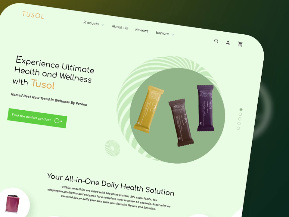 Tusol web animation