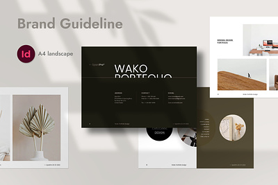 Wako Portfolio and Resume corporate presentation minimal design minimal presentation product developing project proposal wako portfolio and resume woko presentation