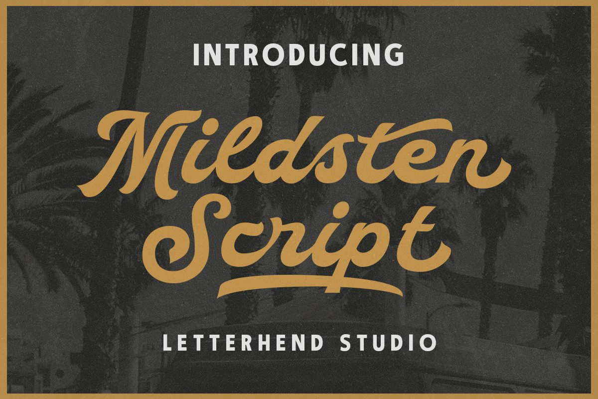 Mildsten - Classic Script classic font freebies