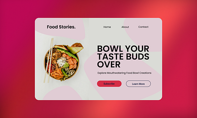 #003 Landing Page ui