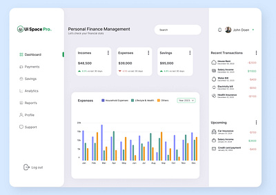 Finance Management Dashboard design app ayanalif crypto dashboard dashboard design design finance dashboard finance management financial dashboard design graphic design landing page management dashboard design saas saas dashboad saas dashboard saas ui saas website ui web app web application web ui